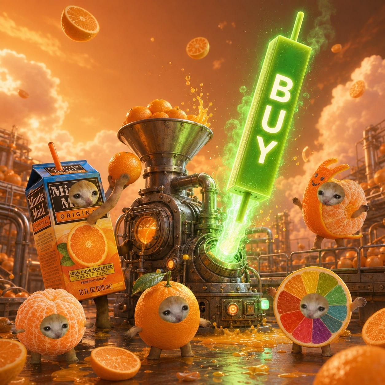 the juice machine prints